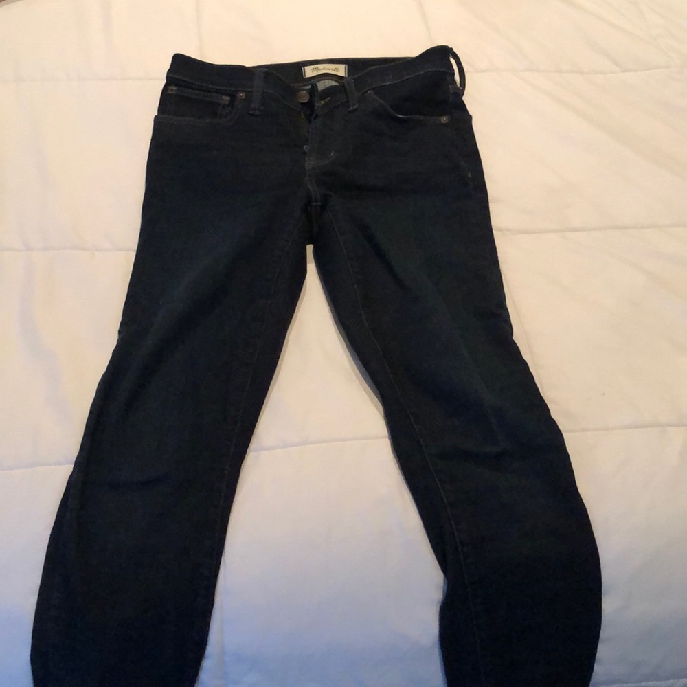 Madewell Mid Rise Skinny Jeans 27 tall